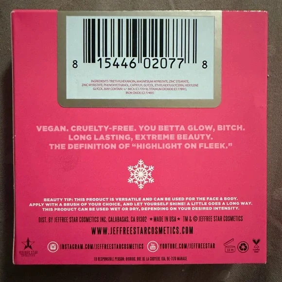 ✨ AUTHENTIC JEFFREE STAR SKIN FROST: SARCOPHAGUS WITH BOX ✨ - Picture 10 of 13